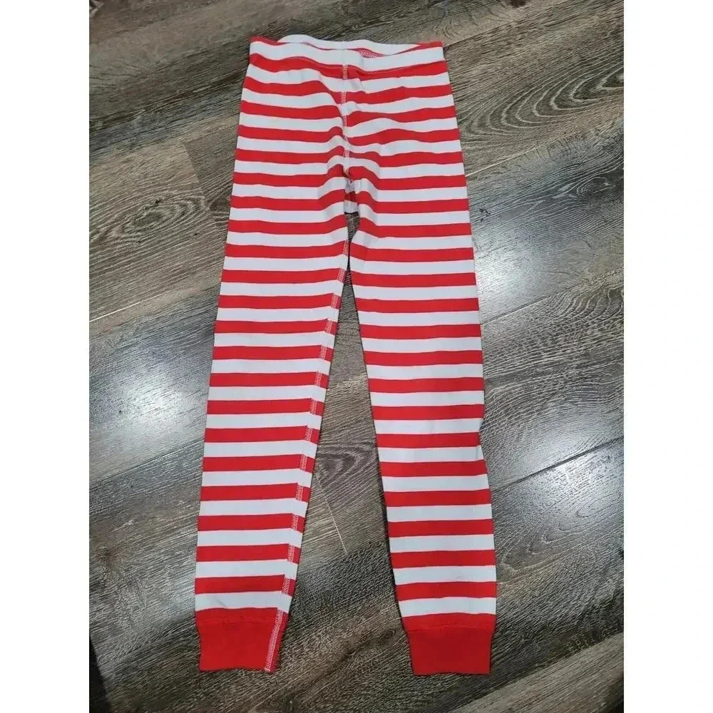 Dr. Seuss Hanna Andersson striped girls Pajama bottoms size 10 #r